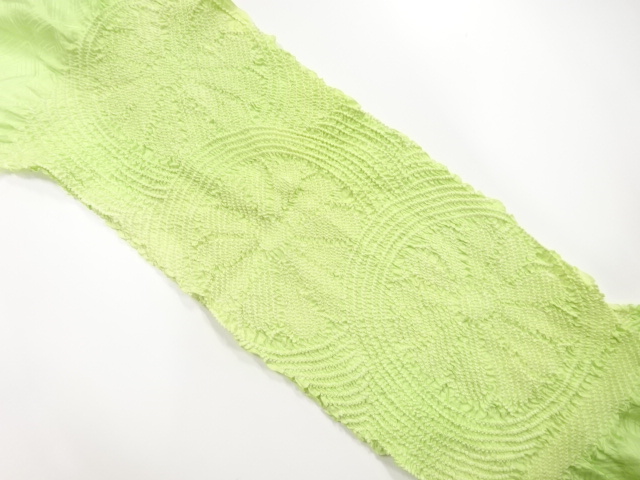 正絹　絞り　帯揚げ